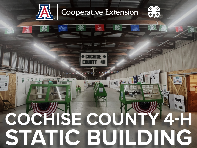 Logo for 2024 Cochise County 4-H Static Building